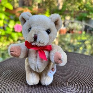 Vintage Joined Small Teddy Bear plush